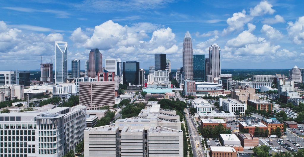 Charlotte City Skyline
