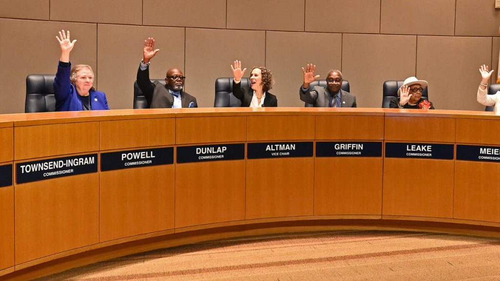 Mecklenburg County budget contract pipeline for capital projects and public works.