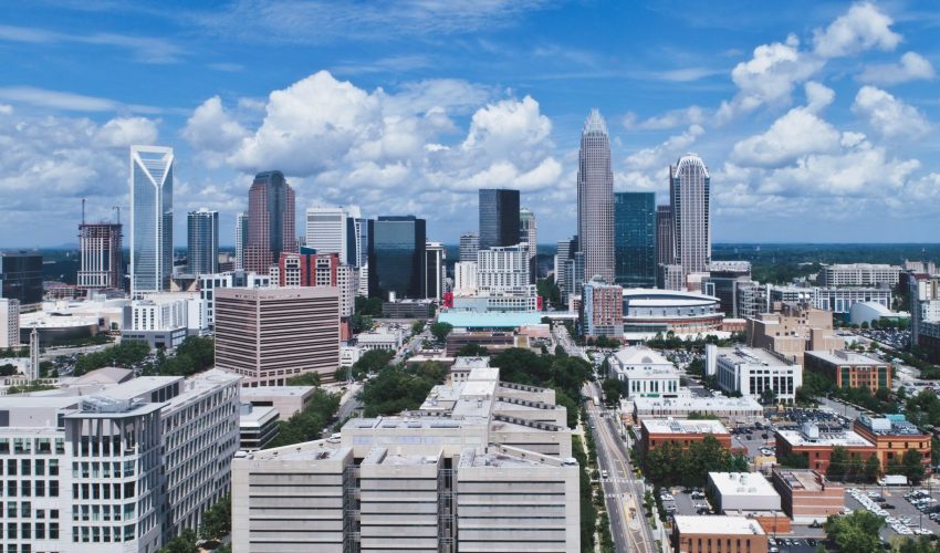 Charlotte City Skyline